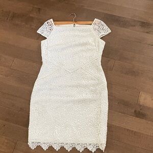 Nue by Shani White Lace Dress